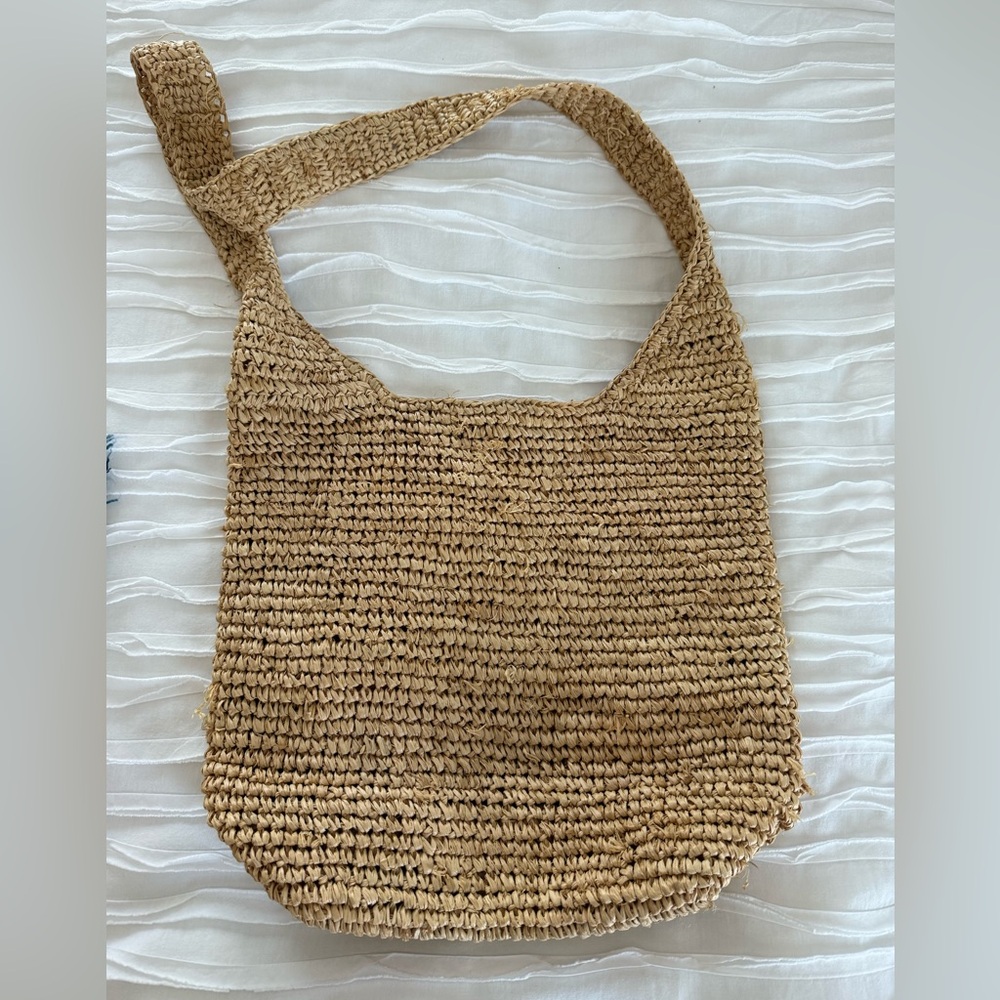 Jenni Kayne Raffia Crossbody